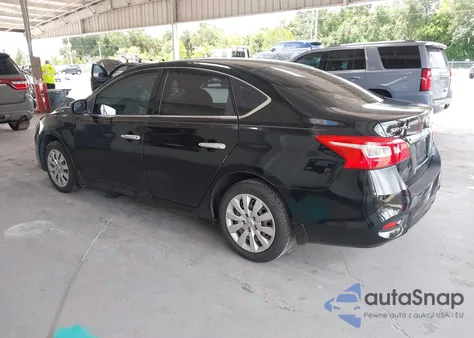 2017 Nissan Sentra S z USA, uszkodzony, nr VIN 3N1AB7AP5HY353499